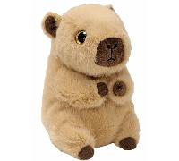 TY Lara Beanie Bellies 15cm Soft Plush Capybara Teddy - Collectible Stuffed Cuddly Toy Plushies - Brightly Coloured Soft Toy for Kids & Babies