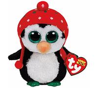 Ty Beanie Boo 36172 - Freeze - Penguin with Knit Hat