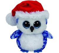 Ty Beanie Boo Boos 41120 Icicles the Christmas Owl Regular 15cm NEW
