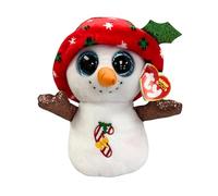Ty Beanie Boo BRRRNIE The Christmas Snowman - 6"