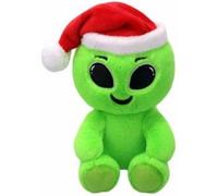 Ty Beanie Boo Comet The Green Alien with a Red Hat for Christmas 2025-6"
