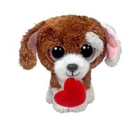 Ty Beanie Boo Cuddles The Puppy with Heart for Valentines 2026-6"
