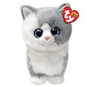 Ty Beanie Boo - Furley Cat (grey/white)