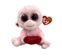 Ty Beanie Boo Gigi - Valentine Monkey - 6"