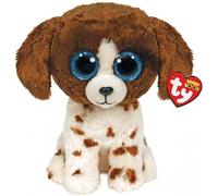 TY Beanie Boo Muddles The Dog 15cm Ty Multicolor