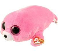 TY Beanie Boo Pierre Pink Seal Medium 37085 9" LONG NEW