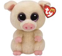TY Beanie Boo Piggley Pink Pig Medium 37282 9" TALL NEW