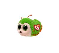 TY Beanie Boos T37375 Pilar the Caterpilar with large and shimmering green eyes, the plush animal with large shimmering eyes, 15 cm