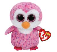 TY Beanie Boo Plush - Glider the Pink Penguin 15cm