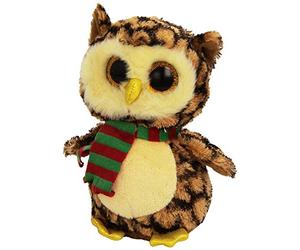 TY Beanie Boo Plush - Wise the Owl 15cm