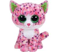 TY Beanie Boo Sophie Pink Cat Medium 37054 9" TALL NEW