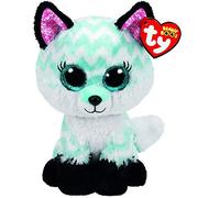 Ty Beanie Boos Atlas Aqua Fox 9" - Beanie Baby Soft Plush Toy - Collectible Cuddly Stuffed Teddy