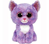 Ty Beanie Boos - Cassidy the Purple Cat 15cm Soft Toy