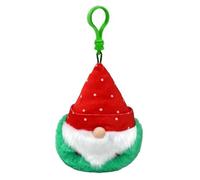 TY Beanie Boo's Clip Christmas Gnome Red Hat 7 cm