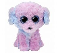 TY Floral Beanie Boo 15cm Soft Plush Dog Teddy - Collectible Stuffed Cuddly Toy Plushies - Brightly Coloured Soft Toy for Kids & Babies