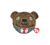 TY Beanie Bouncer Collection Mr. Bean Teddy Jacket and Tie (Tuxedo) Soft Plush Toy