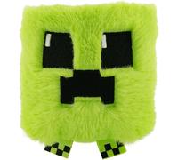 TY Creeper Bouncer Plush --Inspired Cube Stuffed Toy | Soft Green Pixel-Style Plush Figure with Embroidered Face - Fun Collectible Gamer Gift for Kids