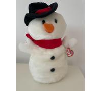 TY Beanie Buddy Snowball the Snowman 09429 12" TALL NEW