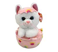 TY Beanie - Giggles Cat in Easter Egg
