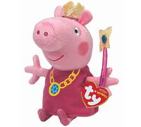 LICENSED TY PEPPA PIG PRINCESS PEPPA BUDDY 10" SOFT TOY PLUSH 96234