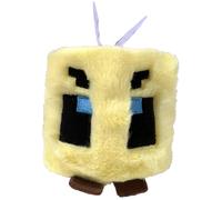 TY Bee Bouncer Plush - Cube Stuffed Toy | Soft Yellow Pixel-Style Plush Figure with Embroidered Wings & Eyes - Cute Collectible Gamer Gift for Kids
