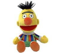 TY Bert Sesame Street Beanie 17cm Soft Plush Toy for Kids - Collectible Cuddly Character Plushie - Sesame Street Soft Toy for Babies and Children
