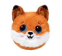 TY Blaze Fox Plush Bouncer Toy - Cute & Soft Inflatable Animal Hopper for Kids - Fun Bounce Ride Toy for Boys & Girls