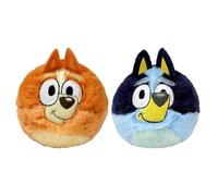 TY Bluey and Bingo Bouncy Balls 2-Piece Set - Soft Plush Toys for Kids - Collectible Stuffed Plushies - Fun Bounce Toy Gift for Boys & Girls