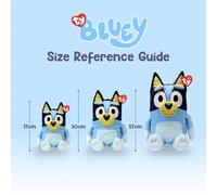 TY Bluey Beanie Medium 30cm - Soft Plush Toy for Kids Collectible Stuffed Teddy Cuddly Plush Toy for Play and Display