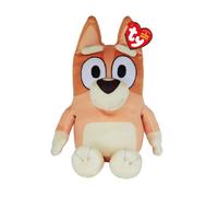 TY Bluey Bingo the Dog - Medium Soft Plush Toy, Bright Collectible Bluey Character