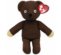 TY Toys Mr. Bean Teddy Bear Medium - Beanie Baby Soft Plush Toy - Collectible Cuddly Stuffed Teddy