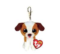 TY Boo Key Clip Hugo the Dog 7cm