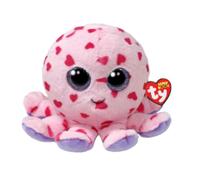 Ty Beanie Boo: Bubbles Pink Heart Octopus - Valentines 2024 (Regular)