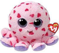 Ty Beanie Boo: Bubbles Pink Heart Octopus - Valentines 2024 (Regular)