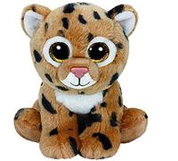 TY Carl etto 42120 - Freckles - Leopard Glitter Eye Beanie Babies - 15 cm