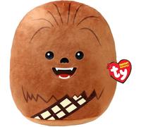 Ty Chewbacca Disney Star Wars Squish-A-Boos 10 Inches, Licensed Beanie Baby Soft