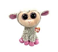 TY Dixie Lamb Grey/Pink 24 cm