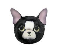 TY Doodle Chihuahua Bouncer Plush - Soft Cute Dog Stuffed Toy with Embroidered Eyes - Black & White Mini Puppy Plushie for Kids, Collectors & Dog Lovers