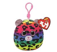 TY Dotty Leopard Squishy Beanie Clip
