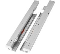 ty Drawer Slides with Close Full ExtensionCabinets 55cm (22in) Underfloor Drawer Rail System Smooth Glide IdealOrganizing Rage Solutions