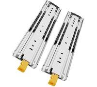 ty Drawer Slides with Lock Full Extension Telescopic Rails 56in (1400mm) Perfect11002000mm Drawers Heavy Load Capacity Durable & Smooth Operation