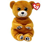 TY Duncan Bear Beanie Bellies Medium 24cm - Squishy Beanie Baby Soft Plush Toys - Collectible Cuddly Stuffed Teddy