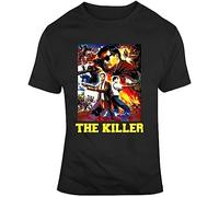 TY@FERDSA Chow Yun Fat The Killer Hong Kong Action Movie Fan T Shirt(XX-Large)