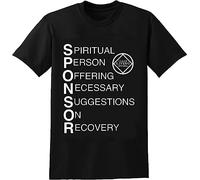 TY@FERDSA Sponsor Narcotics Anonymous NA T-Shirt Unisex Male Cotton Short Sleeve Men Tops(XX-Large)