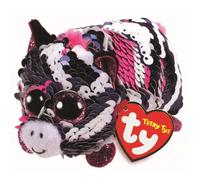 TY Flippable Sequin Colour Changing Teeny Ty Plush Soft Toy - Zoey Zebra