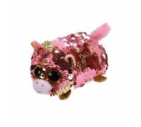 TY Flippable Sequins Sunset Coral Unicorn Teeny Ty
