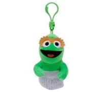 TY Floppy Clip Sesame Street Oscar the Grouch