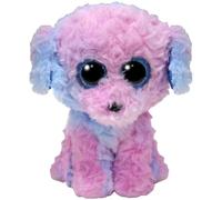 TY Floral Beanie Boo 15cm Soft Plush Dog Teddy - Collectible Stuffed Cuddly Toy Plushies - Brightly Coloured Soft Toy for Kids & Babies