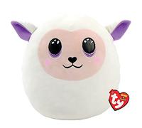 TY Fluffy Lamb Easter Squish-A-Boo 14" | Beanie Baby Soft Plush Toy | Collectible Cuddly Stuffed Teddy