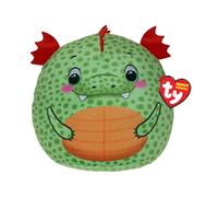 TY Squishy Beanies - Griffin the Dragon, Soft Plush Cushion with Green Eyes, Gift Idea for Young and Old - All to Collect - 22cm - T39417